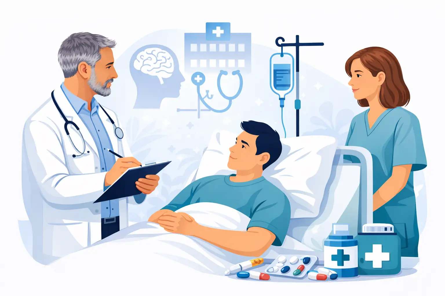 Psychiatric consultation liaison service